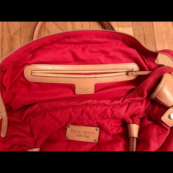 Kate Spade vintage red shoulder handbag - Picture 7 of 8